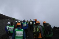 富士山五合目自主防災訓練