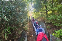 (一財)粟井英朗環境財団主催「富士美クリーンフットパス@松山地区」清掃ボランティア参加