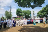富士山世界文化遺産構成資産｢北口本宮冨士浅間神社」｢吉田口登山道｣開山祭　参列