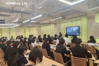 山梨県富士吉田市立明見中学校　講演